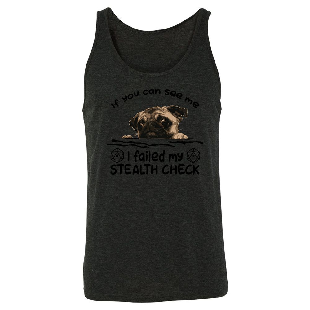 Unisex Jersey Tank - LBEFX7T8 - Charcoal Black Triblend - 5
