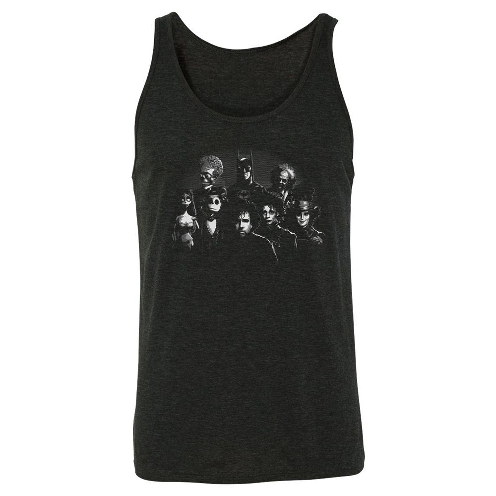 Unisex Jersey Tank - TULAN4AF - Charcoal Black Triblend - 5