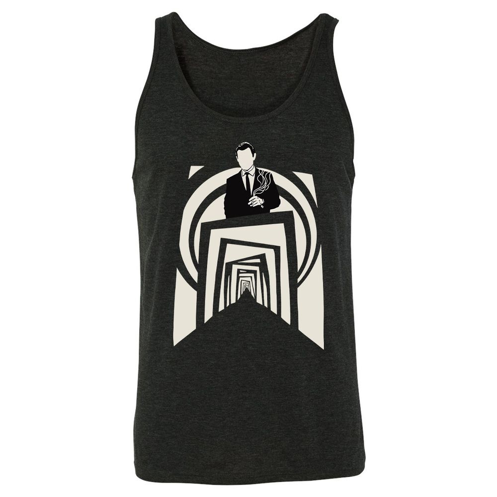 Twilight Zone tunnel white - Charcoal Black Triblend - 5