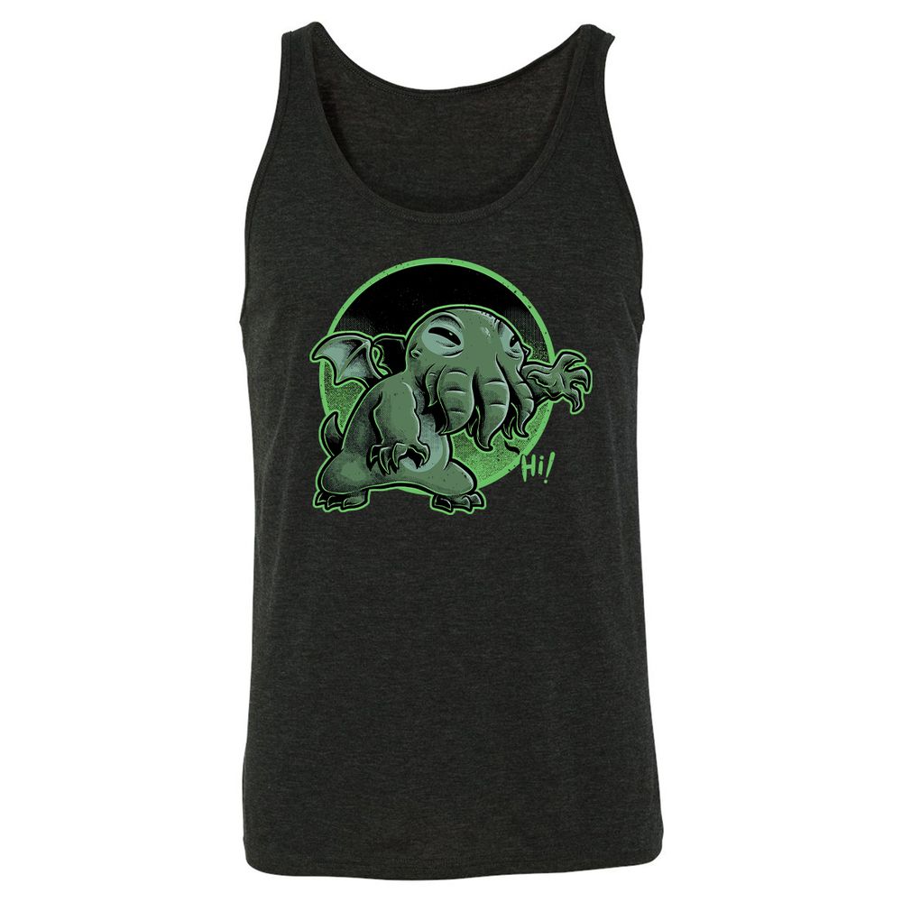 Unisex Jersey Tank - VGJUND1T - Charcoal Black Triblend - 5