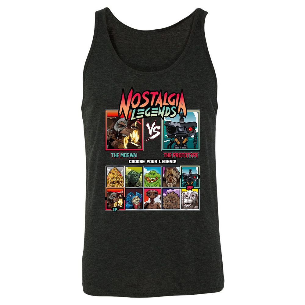 Unisex Jersey Tank - 2MBLLNAK - Charcoal Black Triblend - 5