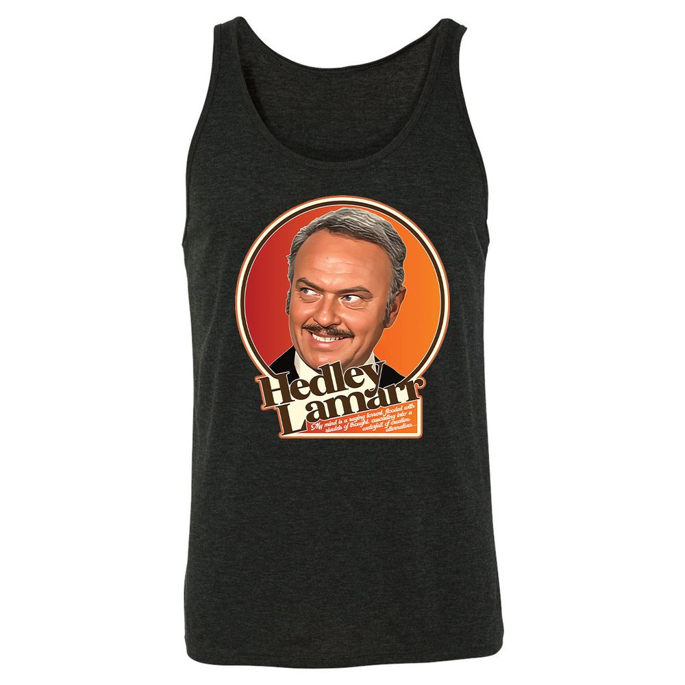 Unisex Jersey Tank - 2DDVQE3P - Charcoal Black Triblend - 5