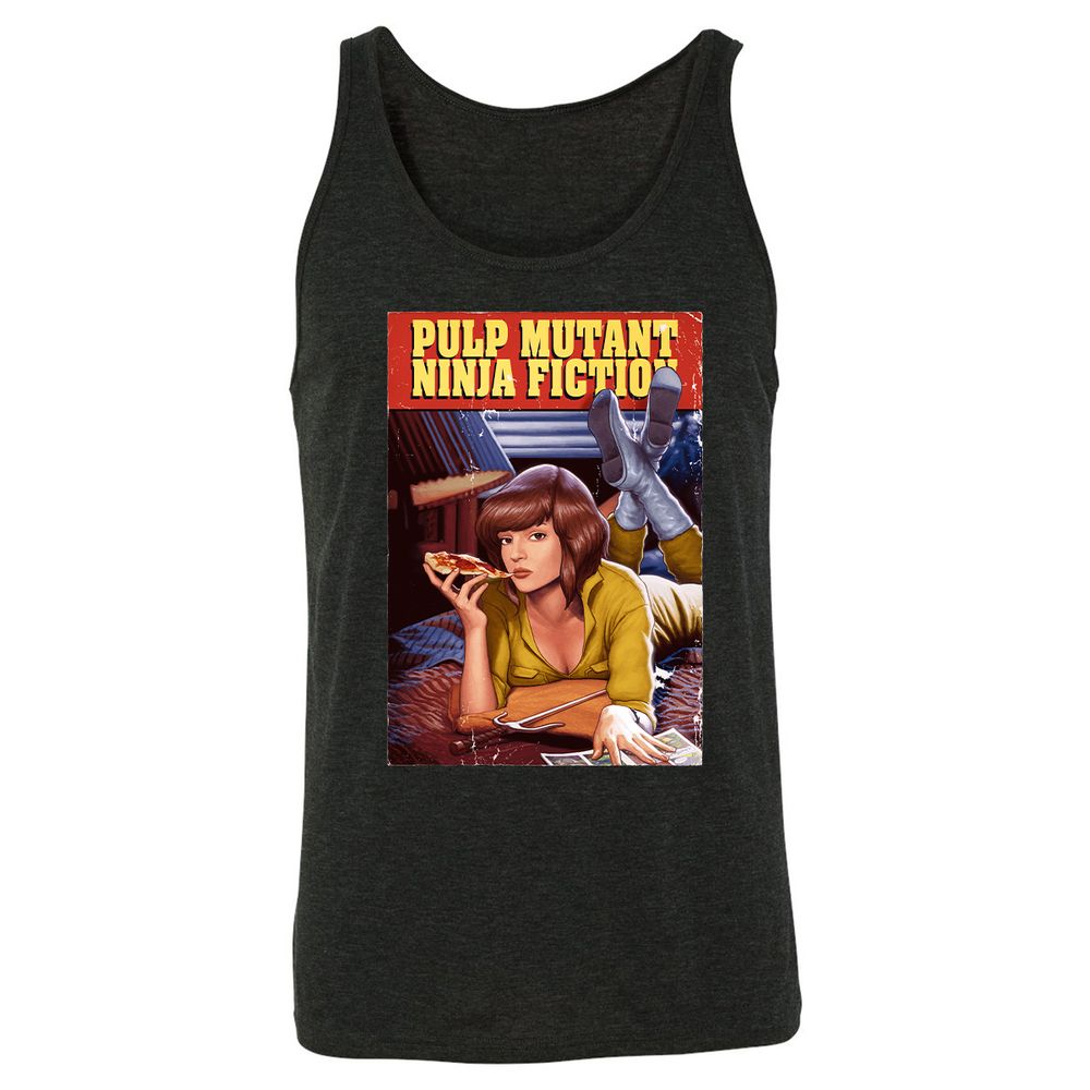 Unisex Jersey Tank - 5M6ZU1ME - Charcoal Black Triblend - 5