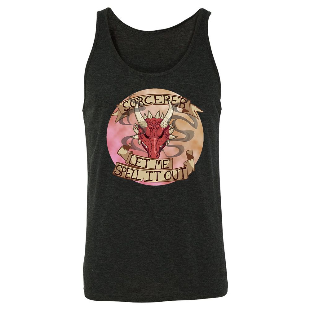 Unisex Jersey Tank - GUD75X9A - Charcoal Black Triblend - 5