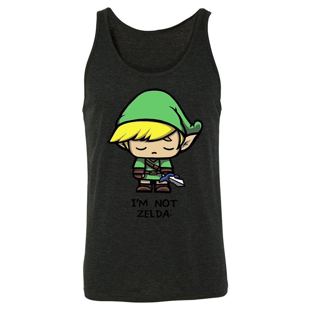 Unisex Jersey Tank - TWAMJ4NL - Charcoal Black Triblend - 5