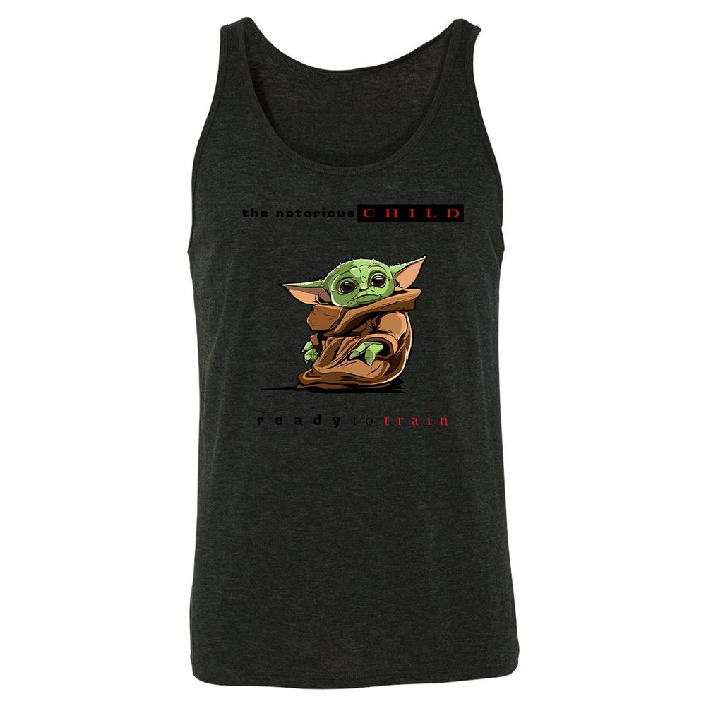 Unisex Jersey Tank - FSA48MCT - Charcoal Black Triblend - 5