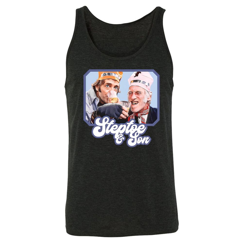 Unisex Jersey Tank - 1QP3DBAN - Charcoal Black Triblend - 5