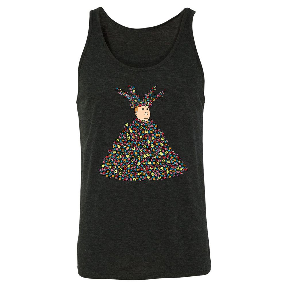 Unisex Jersey Tank - BH2Z7JFC - Charcoal Black Triblend - 5