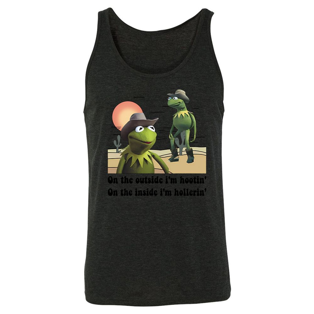 Unisex Jersey Tank - JHWP9K8Y - Charcoal Black Triblend - 5