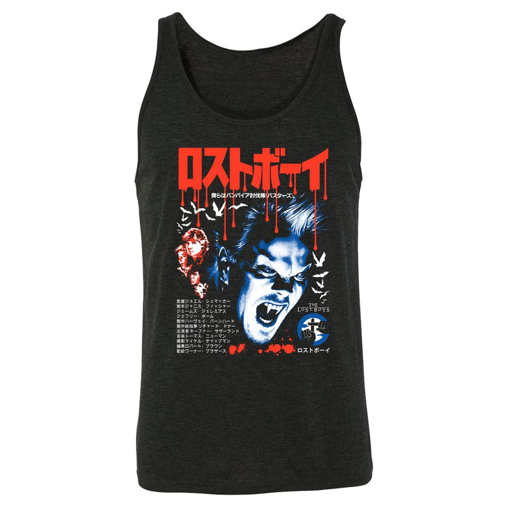 Unisex Jersey Tank - ZHBK49F3 - Charcoal Black Triblend - 5