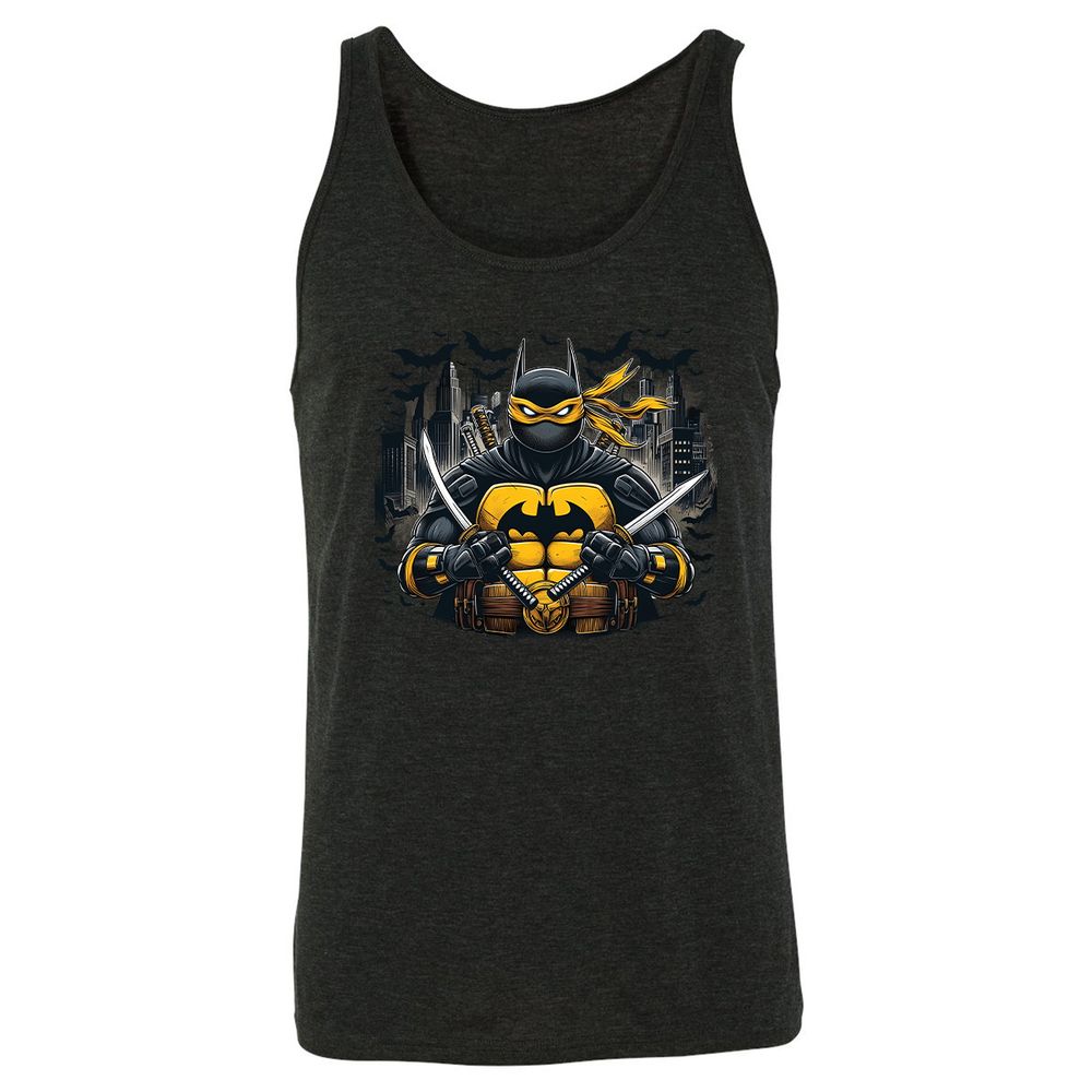 Unisex Jersey Tank - JH8JQ4UJ - Charcoal Black Triblend - 5