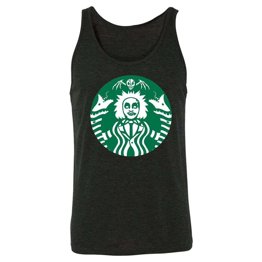 Unisex Jersey Tank - KJ8GATLQ - Charcoal Black Triblend - 5