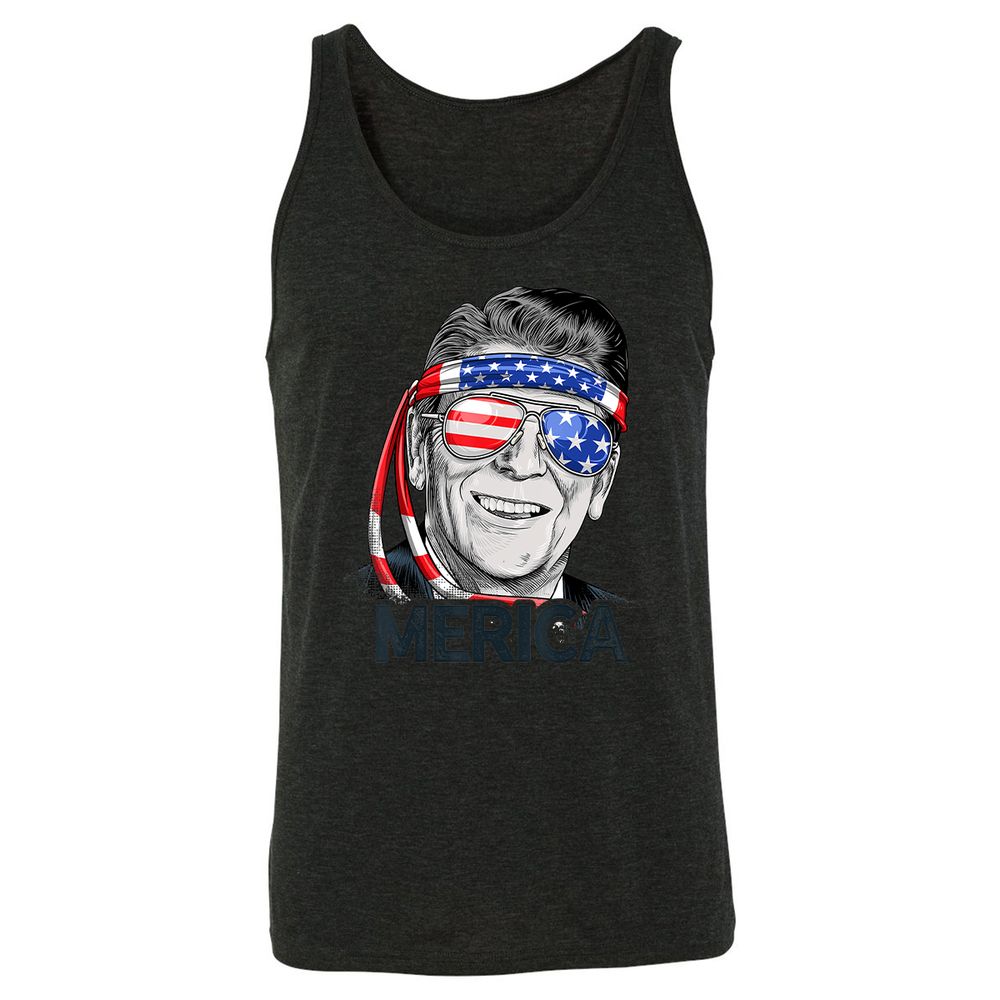 Unisex Jersey Tank - 9LQKBHYN - Charcoal Black Triblend - 5