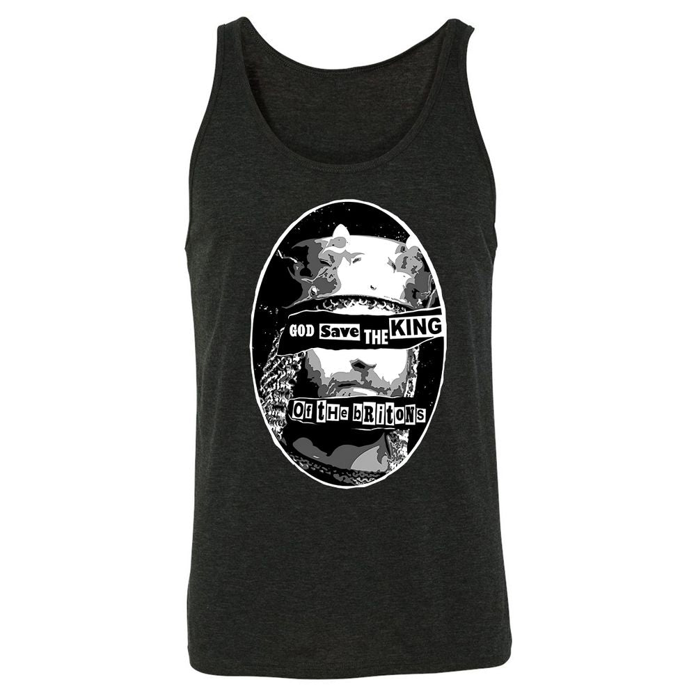 Unisex Jersey Tank - F8P3YYXL - Charcoal Black Triblend - 5