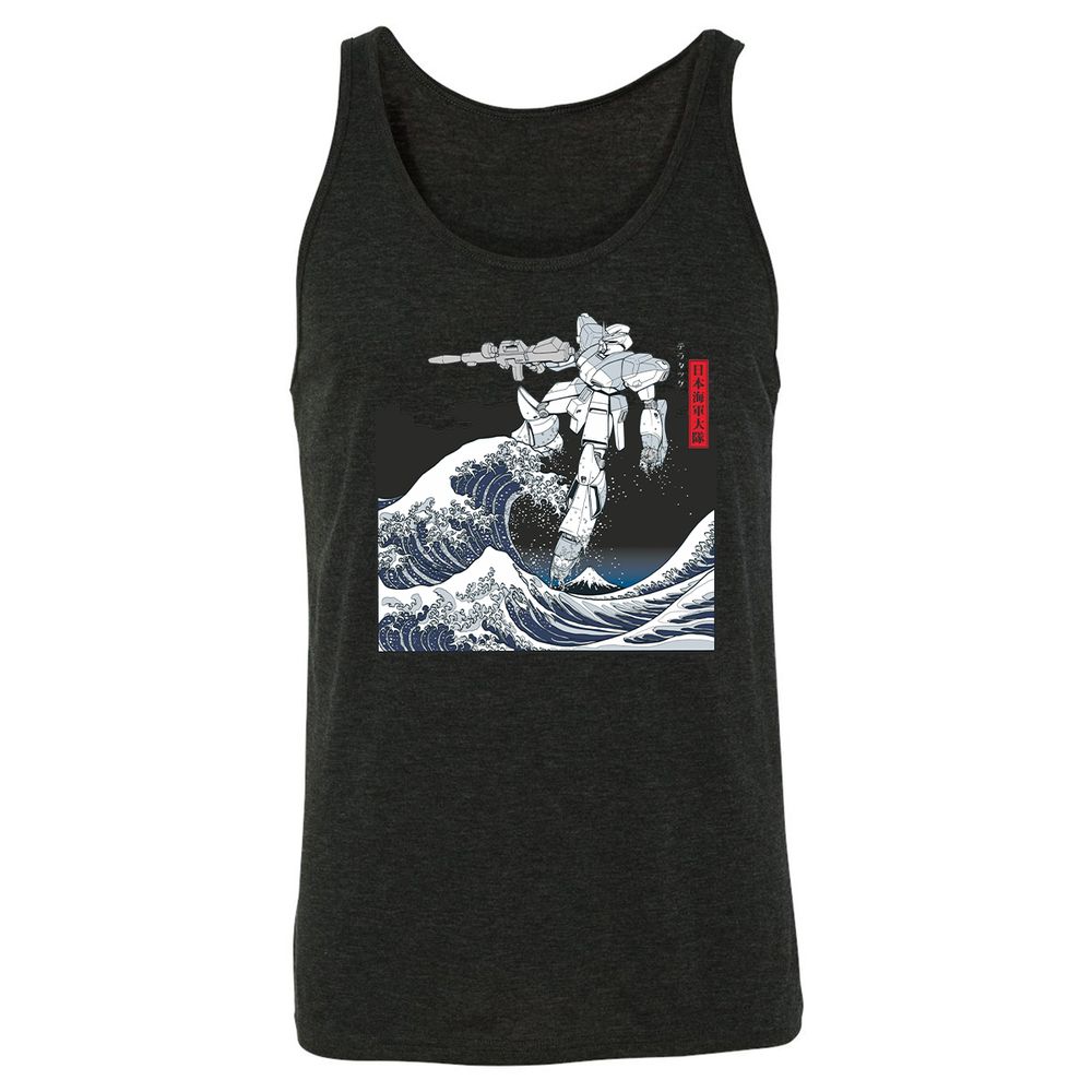 Unisex Jersey Tank - 3ARL4QYA - Charcoal Black Triblend - 5