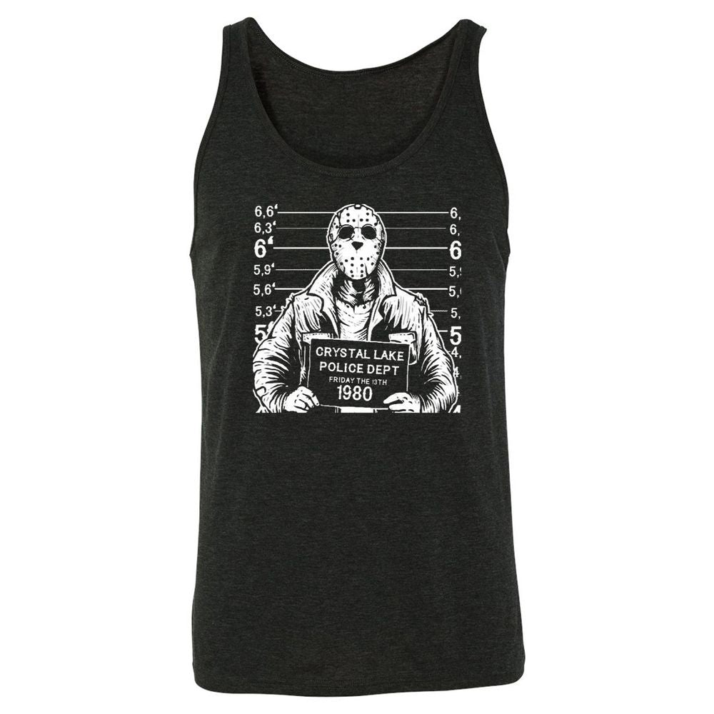 Unisex Jersey Tank - VCHNBT22 - Charcoal Black Triblend - 5