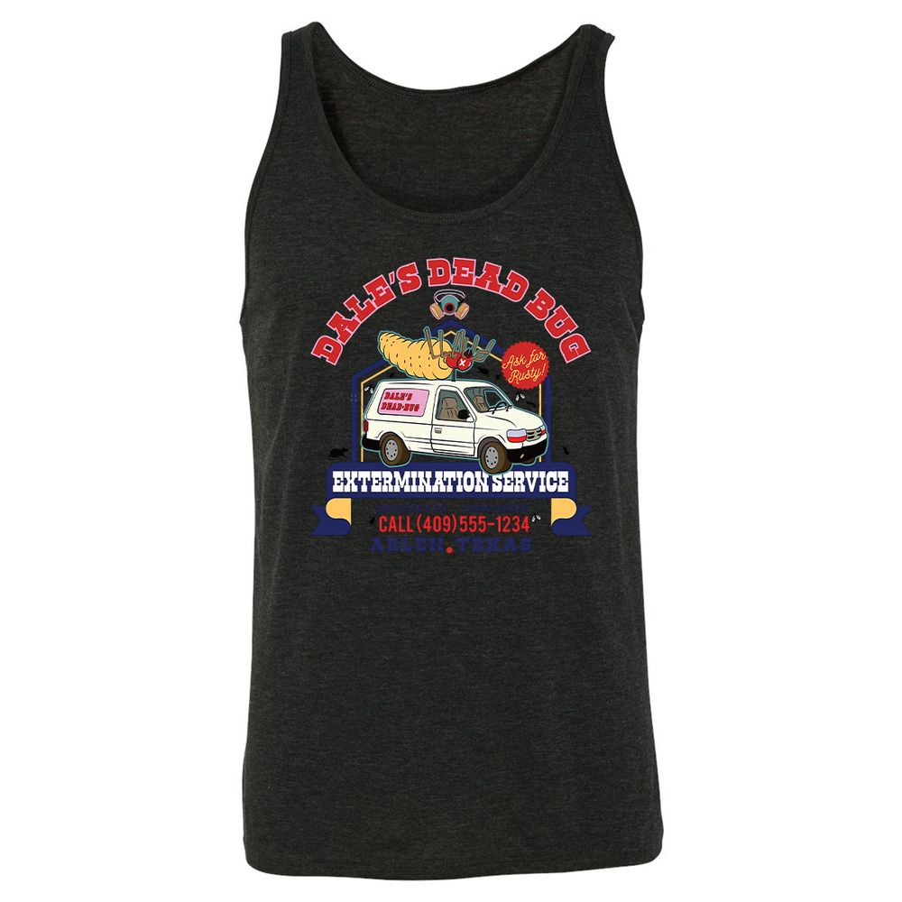 Unisex Jersey Tank - 6A4188JF - Charcoal Black Triblend - 5