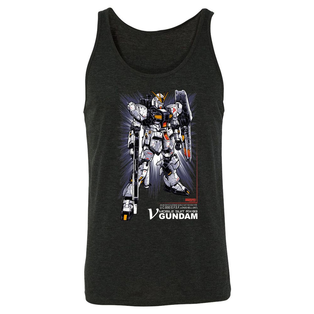 Unisex Jersey Tank - ADGZDCJ3 - Charcoal Black Triblend - 5