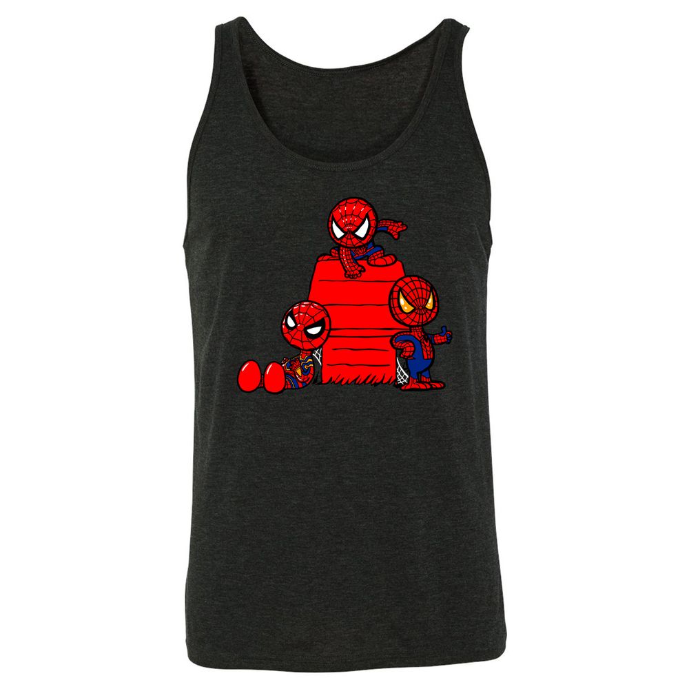 Unisex Jersey Tank - TSZP5LDT - Charcoal Black Triblend - 5