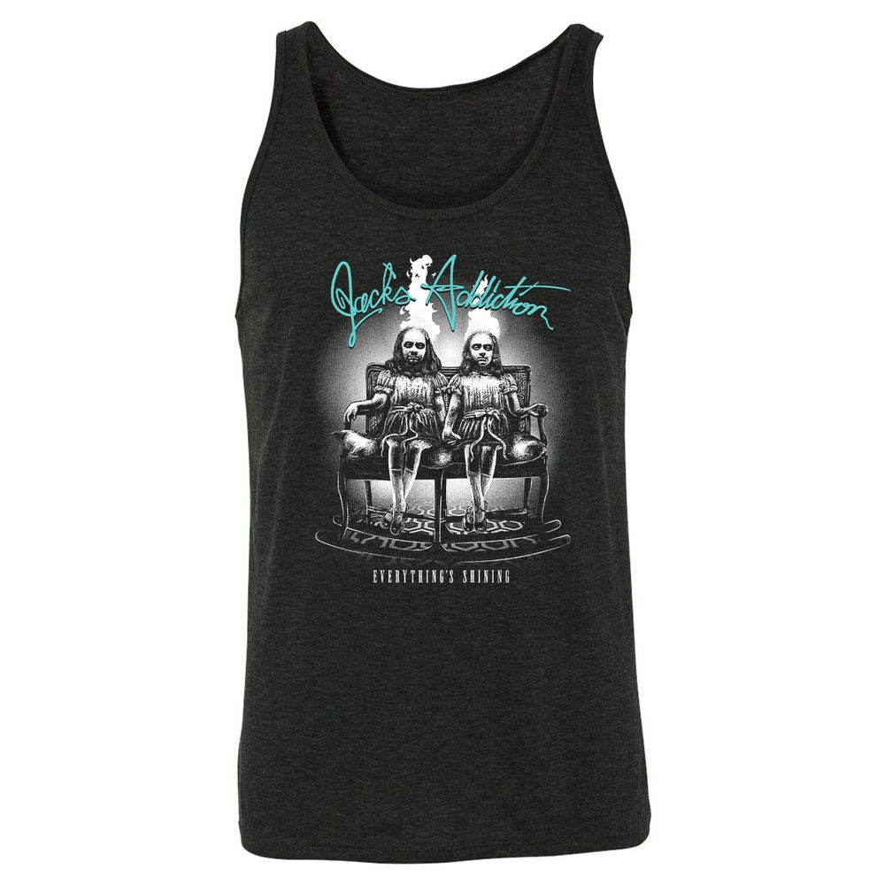 Unisex Jersey Tank - 81G2XK4N - Charcoal Black Triblend - 5