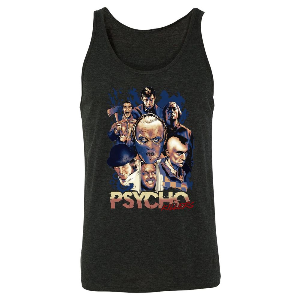 Unisex Jersey Tank - 3MF5B8V6 - Charcoal Black Triblend - 5