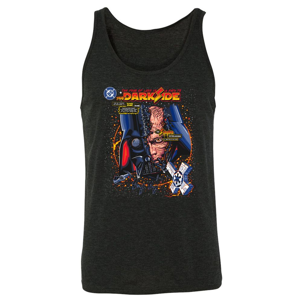 Unisex Jersey Tank - Q6NVZB8L - Charcoal Black Triblend - 5