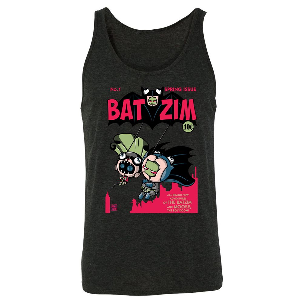 Unisex Jersey Tank - T25DTPHW - Charcoal Black Triblend - 5