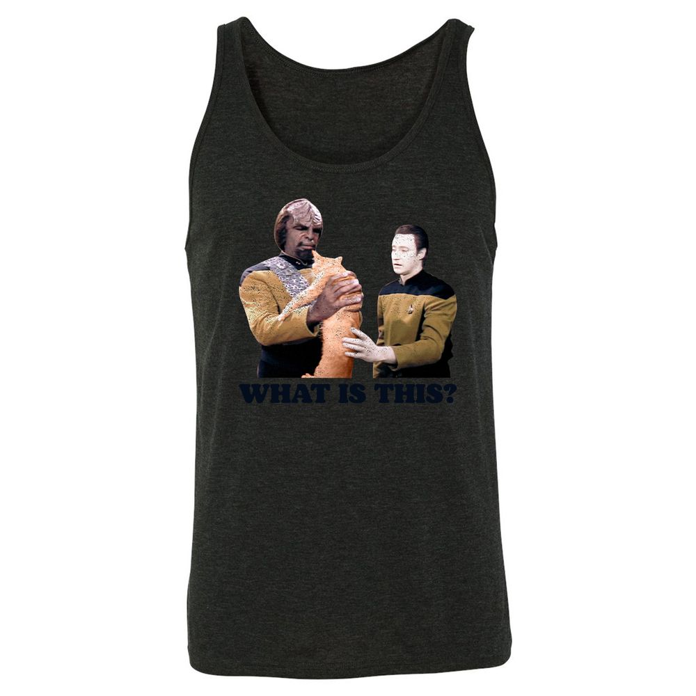 Unisex Jersey Tank - 1UB413D4 - Charcoal Black Triblend - 5