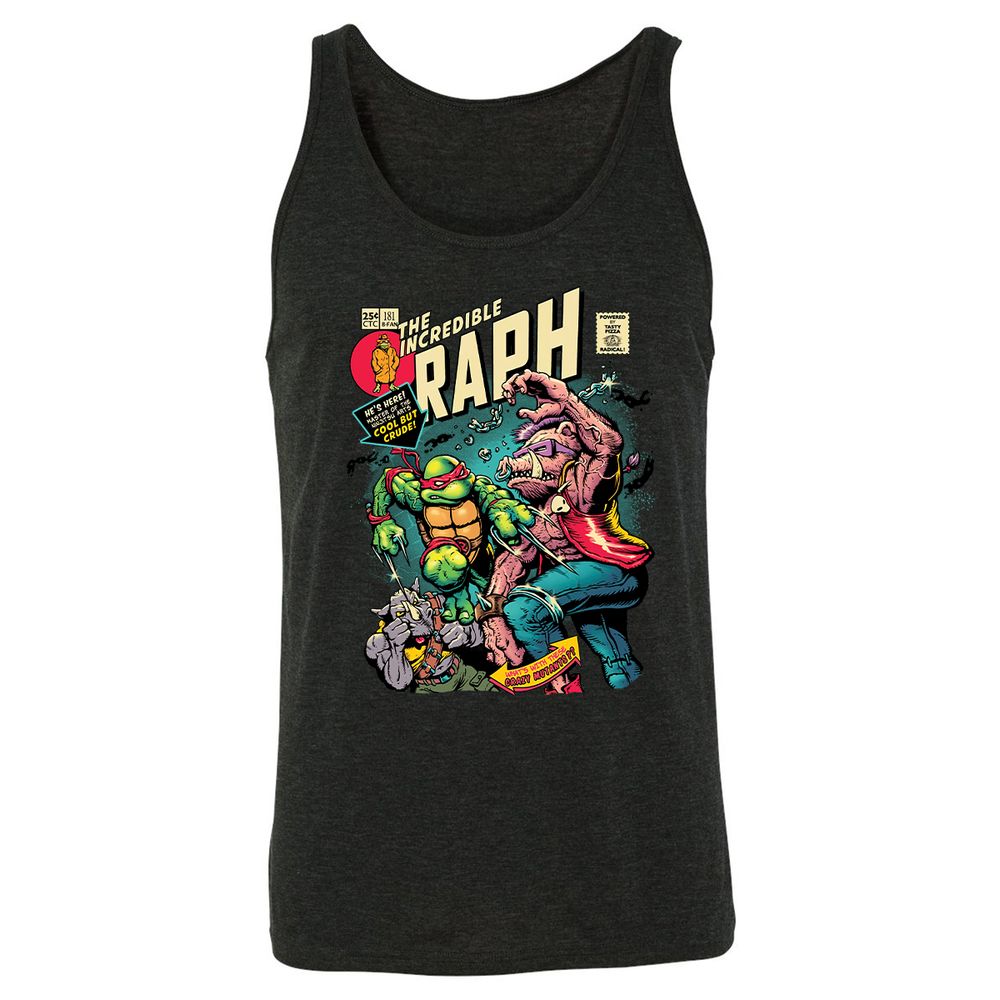 Unisex Jersey Tank - VWYS9HJQ - Charcoal Black Triblend - 5
