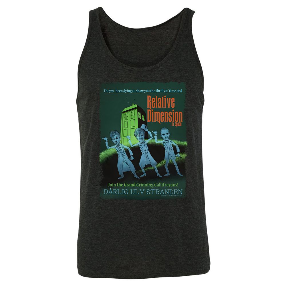 Unisex Jersey Tank - 4PHVJMLS - Charcoal Black Triblend - 5