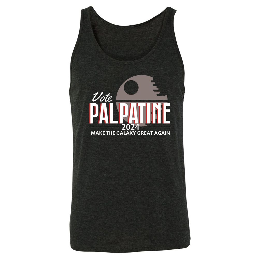 Unisex Jersey Tank - 4ZXL5VEE - Charcoal Black Triblend - 5