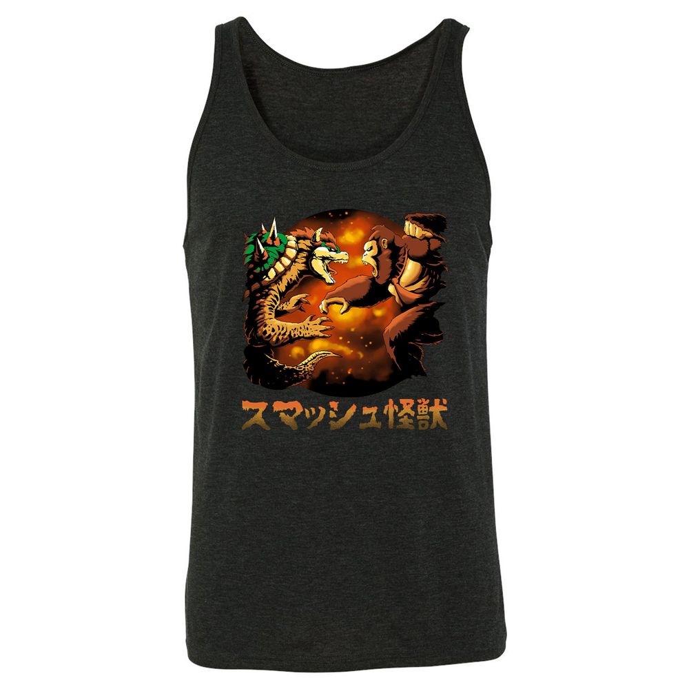 Unisex Jersey Tank - Y4XG58P1 - Charcoal Black Triblend - 5