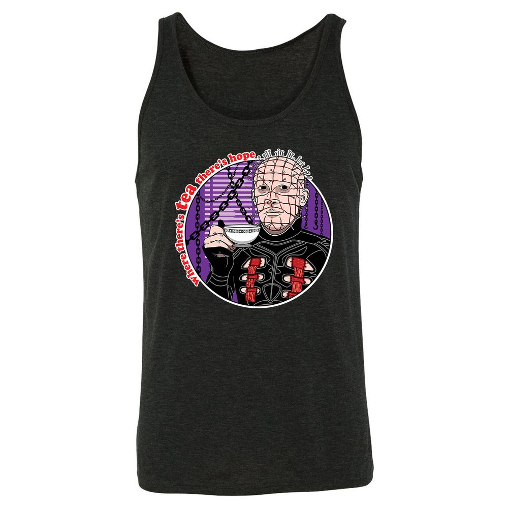 Unisex Jersey Tank - 16PCHLAX - Charcoal Black Triblend - 5