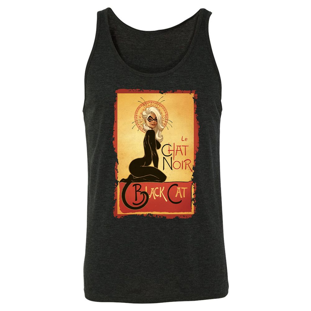 Unisex Jersey Tank - 36UV5B5G - Charcoal Black Triblend - 5