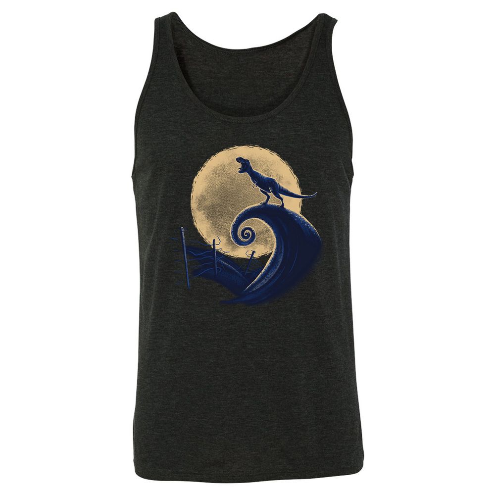 Unisex Jersey Tank - DTPCNTKJ - Charcoal Black Triblend - 5
