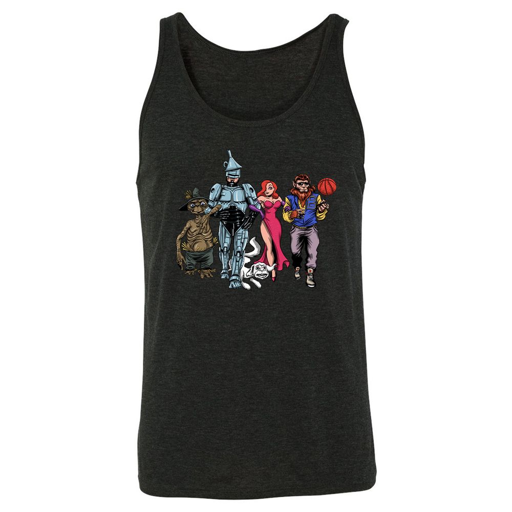 Unisex Jersey Tank - VNVB224C - Charcoal Black Triblend - 5