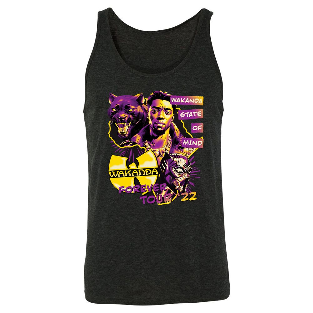 Unisex Jersey Tank - V6QJ6H7H - Charcoal Black Triblend - 5