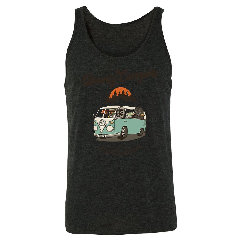 Unisex Jersey Tank - D263LMAR - Charcoal Black Triblend - 5