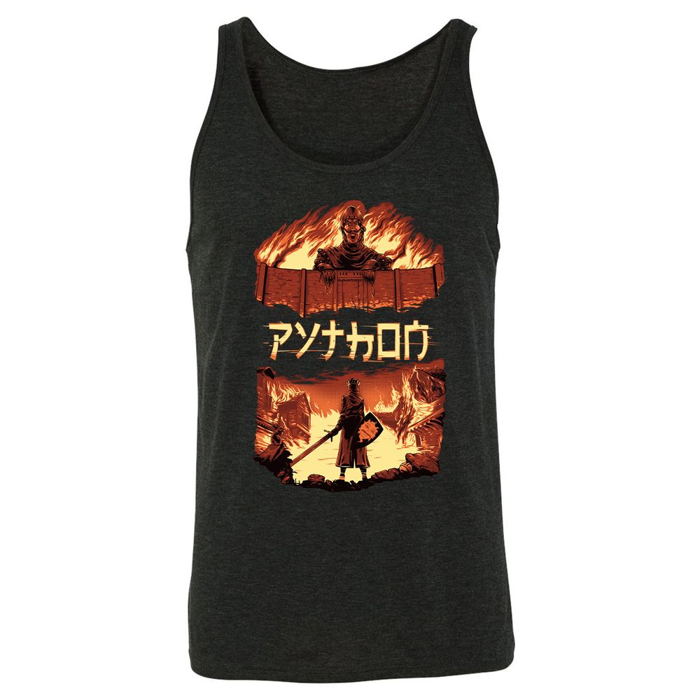 Unisex Jersey Tank - 9Z4WDP8B - Charcoal Black Triblend - 5