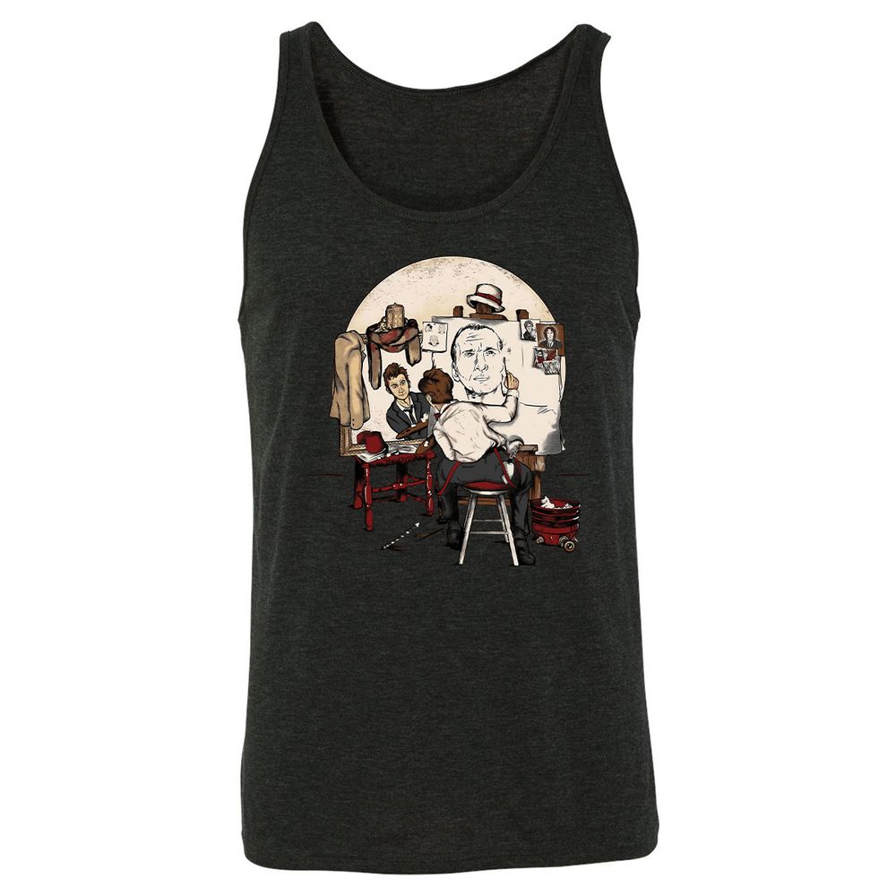 Unisex Jersey Tank - 21NDCG2E - Charcoal Black Triblend - 5