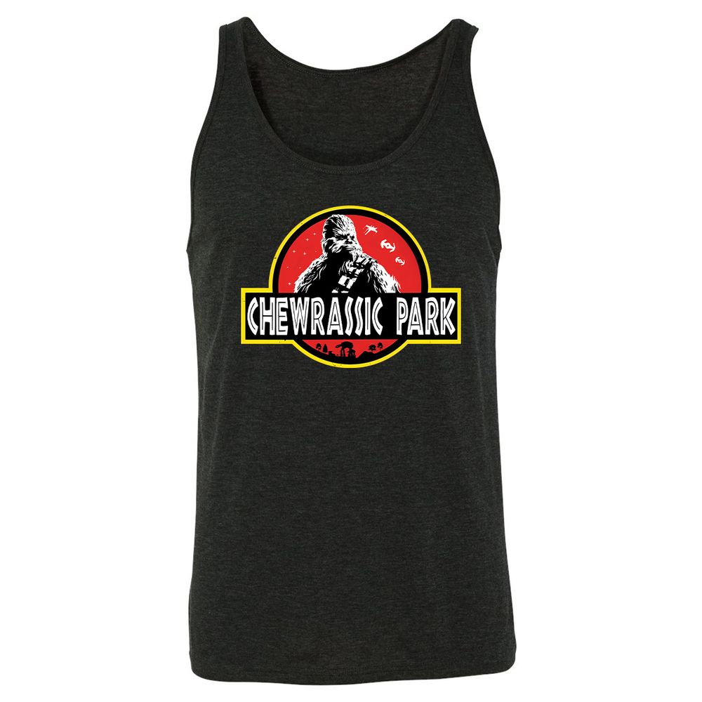 Unisex Jersey Tank - F6ZVY9YK - Charcoal Black Triblend - 5