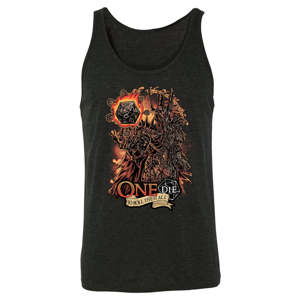 Unisex Jersey Tank - CUPZ5BB3 - Charcoal Black Triblend - 5