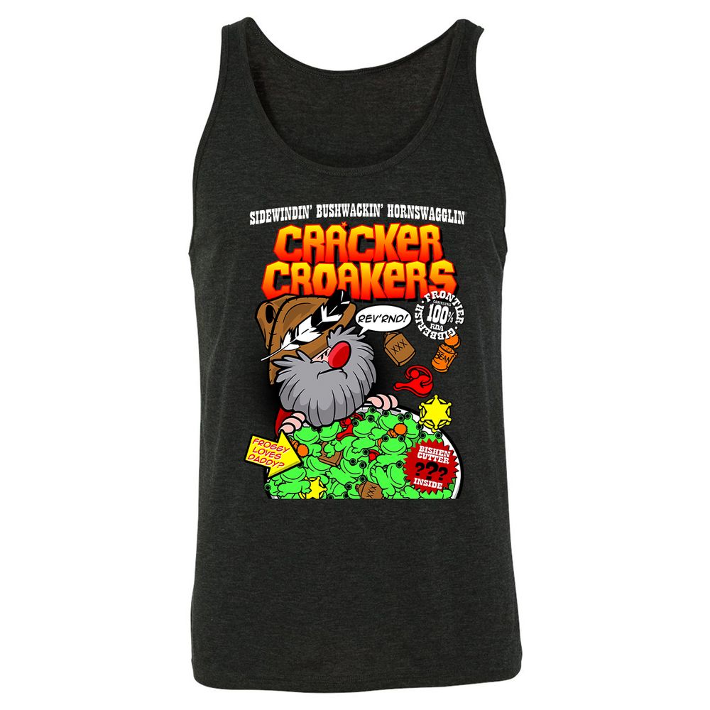 Unisex Jersey Tank - Y6X6YV33 - Charcoal Black Triblend - 5