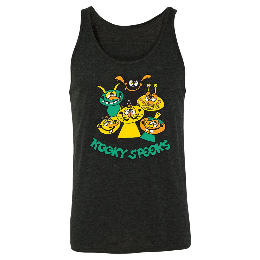 Unisex Jersey Tank - CHERWYVH - Charcoal Black Triblend - 5