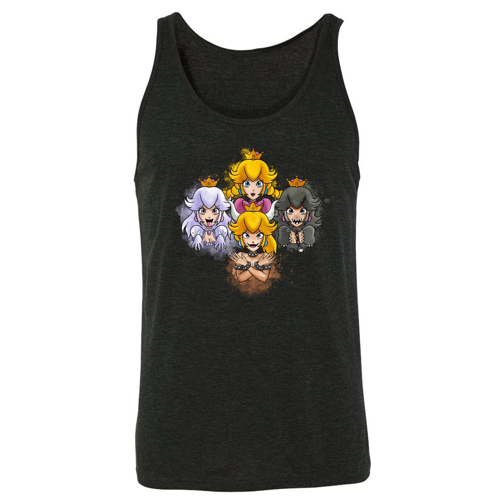 Unisex Jersey Tank - 86NV9CGV - Charcoal Black Triblend - 5