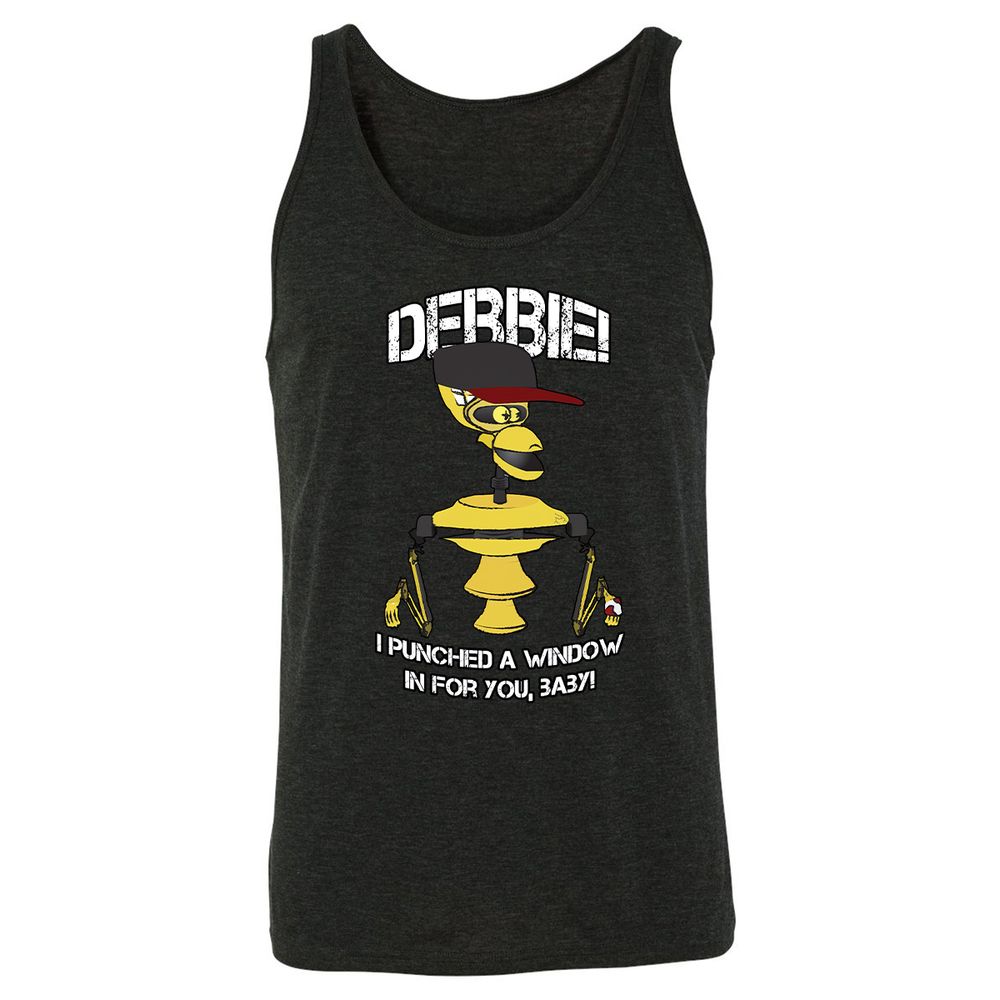 Unisex Jersey Tank - CKTM9KZV - Charcoal Black Triblend - 5
