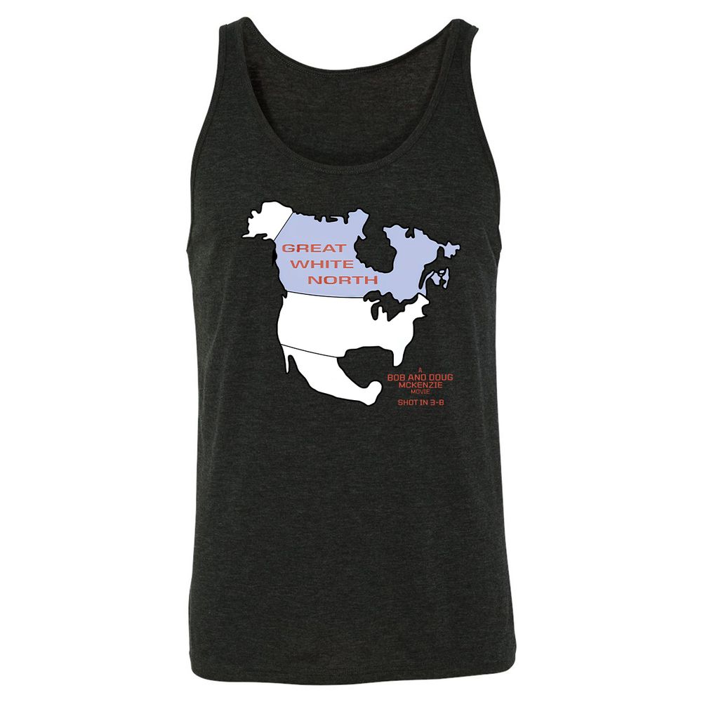Unisex Jersey Tank - 55METJ78 - Charcoal Black Triblend - 5
