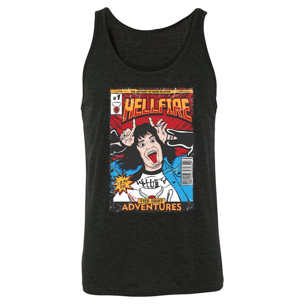 Unisex Jersey Tank - S7UYC2LR - Charcoal Black Triblend - 5