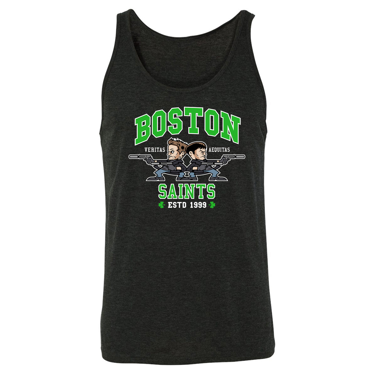 Unisex Jersey Tank - UGBVEBUH - Charcoal Black Triblend - 5