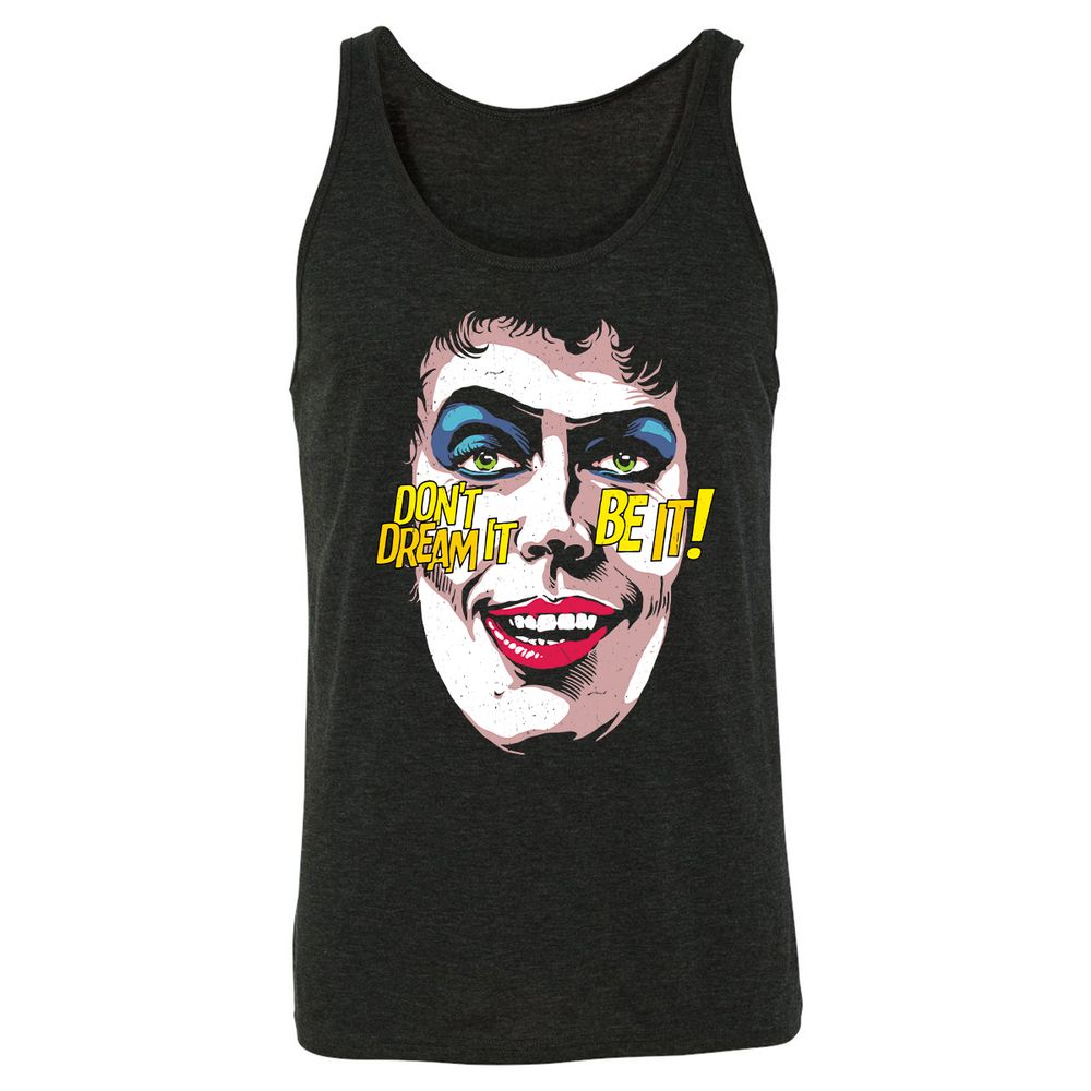 Unisex Jersey Tank - BVUUEZUH - Charcoal Black Triblend - 5